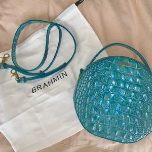 Never used genuine leather Brahmin Bag